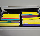 5 Drawer KI filing cabinet 59" x 30" x 18" top Drawer is flip up/out 4 available
