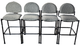 Pub table with 4 bar stools