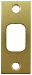 Deadbolt Strike Plate Door Backplate 1 1/8" x 2 3/4" Square