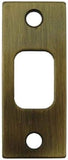 Deadbolt Strike Plate Door Backplate 1 1/8" x 2 3/4" Square