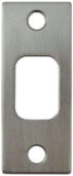 Deadbolt Strike Plate Door Backplate 1 1/8" x 2 3/4" Square