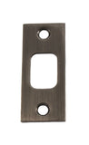 Deadbolt Strike Plate Door Backplate 1 1/8" x 2 3/4" Square